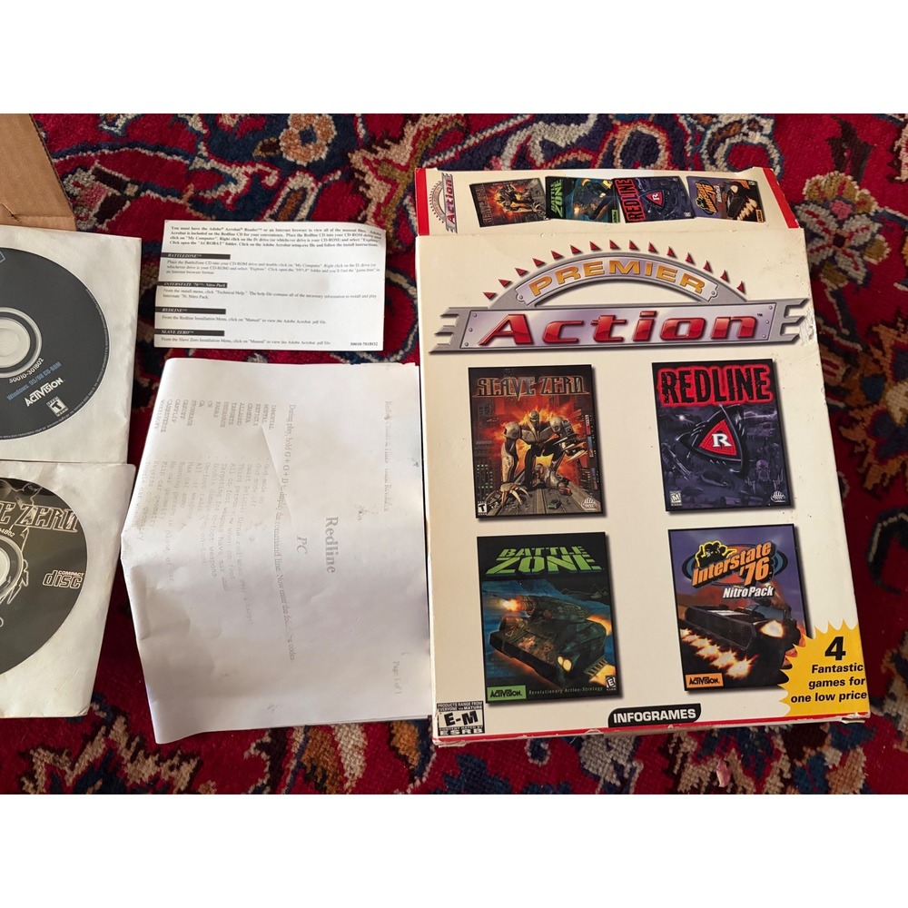 Premier Action (PC, 2000) Big Box